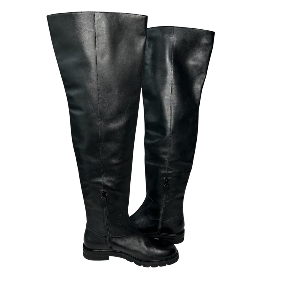 Stuart Weitzman Black Over the Knee Boots - Picture 2 of 13